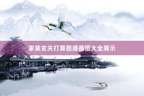 家装玄关打算图遵循图大全展示