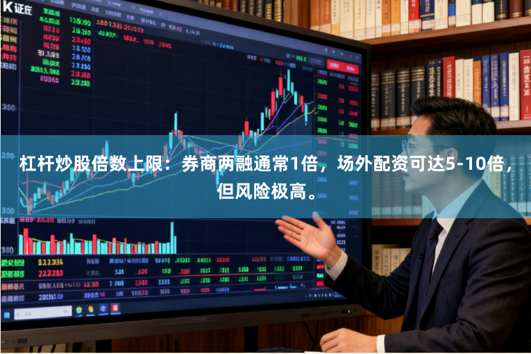 杠杆炒股倍数上限：券商两融通常1倍，场外配资可达5-10倍，但风险极高。